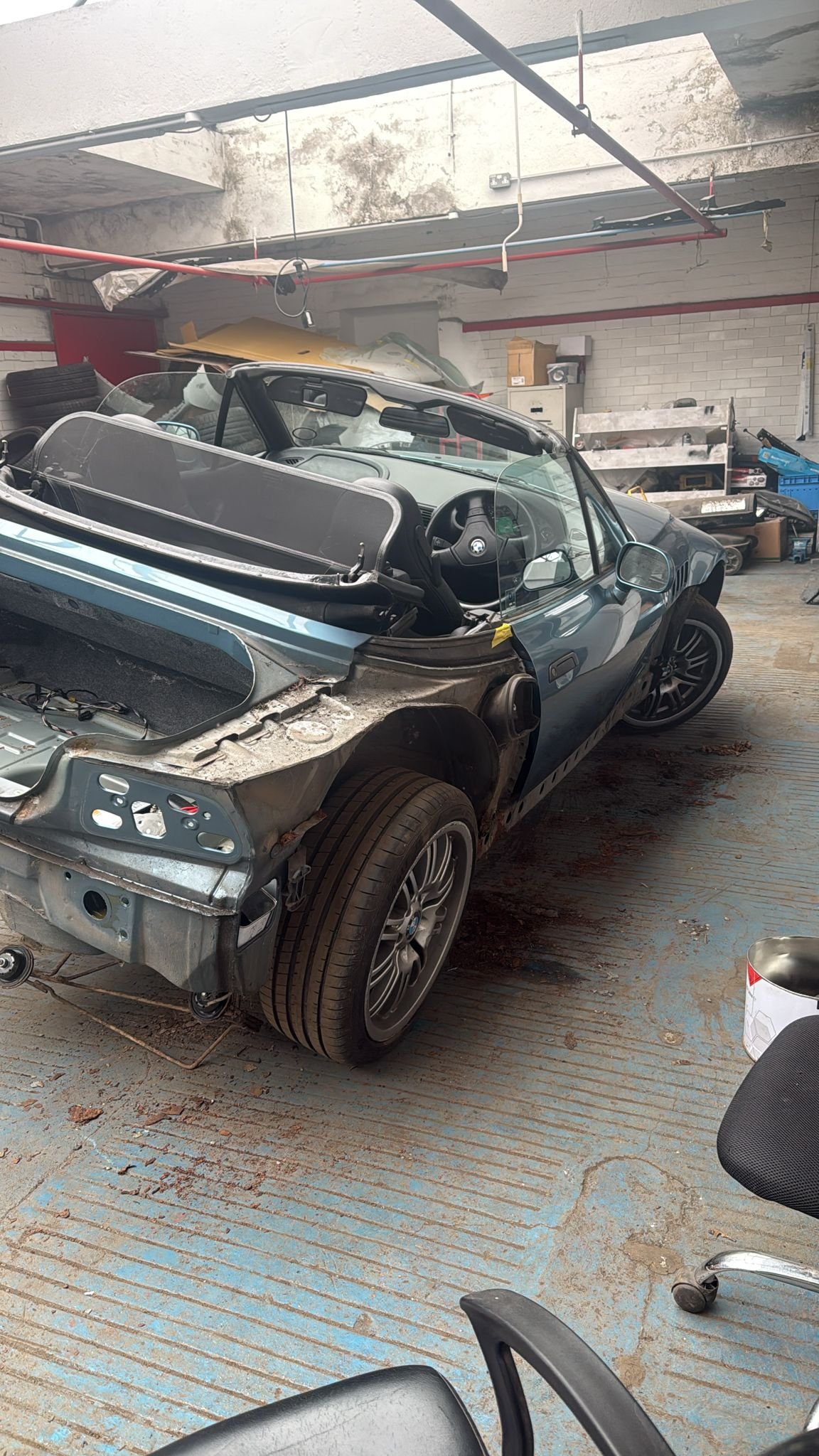 Car body repair work carried out by Ozgur Car Body Repair in Edinburgh